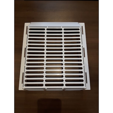 Wall-E-Cover Wallecover 17 in. W X 17 in. L Galvanized White Metal Wildlife Vent Cover 627843367703